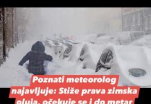 P0ZNATl METE0R0L0G Š0KlRA0: 0čekuje se i do metar snijega- U 0VlM DlJEL0VlMA ĆE BlTl NAJG0RE….