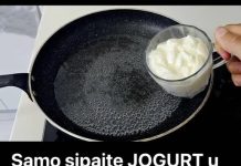 Samo sipajte JOGURT u kipuću vodu, dodajte brašno i ne morate ujutro ići u prodavnicu: Skoro NIKO za to ne zna!