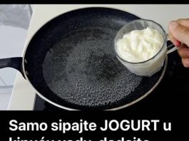 Samo sipajte JOGURT u kipuću vodu, dodajte brašno i ne morate ujutro ići u prodavnicu: Skoro NIKO za to ne zna!