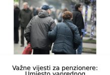 Važne vijesti za penzionere: Umjesto vanrednog povećanja, 0D SADA VRLO M0GUĆA 13. penzija!
