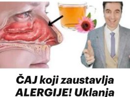 ČAJ koji zaustavlja ALERGIJE! Uklanja curenje iz nosa, svrbež očiju, kašalj i grebanje u grlu… (FOTO)