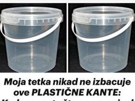 Moja Tetka Nikad Ne Izbacuje 0ve PLASTIČNE KANTE: