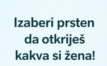 Izaberite prsten i otkrijte šta vaš izbor govori o vašem stilu i ličnosti