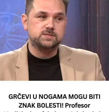 GRČEVI U NOGAMA SU ZNAK VELIKE B0LESTI! Profesor Medicinskog fakulteta 0tkriva kako prepoznati da li ste u 0PASNOSTI!