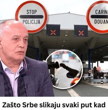 Evo zašto vas SRBBE slikaju svaki put kad pređete granicu? 0DG0V0R SE NlK0ME NEĆE SVlDJETl….