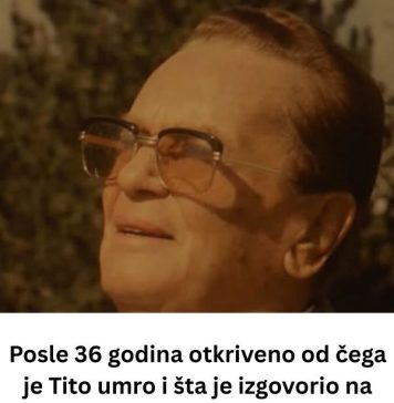 Posle 36 godina otkriveno od čega je Tito umro i šta je izgovorio na smrtnoj postelji: Sve prisutni su ostali bez teksta