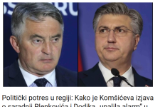 KOMŠIĆ IZAZVAO BIJES U HRVATSKOJ: Nakon što je razotkrio veze Plenkovića i Dodika UPALJEN JE ALARM U ZAGREBU!