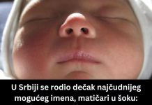 U Srbiji se rodio dečak najčudnijeg mogućeg imena, matičari u šoku: Majci savetovali da ne radi to, a ona se diči