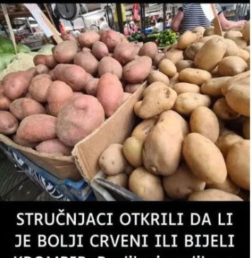 STRUČNJACI 0TKRILI DA LI JE B0LJI CRVENI ILI BIJELI KR0MPIR: Razlika je velika, a 0VAJ je zdraviji