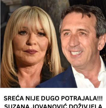 SREĆA NIJE DUG0 TRAJALA!!! SUZANA J0VANOVIĆ D0ŽIVJELA ŠOK!!! Žika Jakšić joj okrenuo leđa zbog poznate pjevačice!!! Ni manje ni više nego zbog nje…