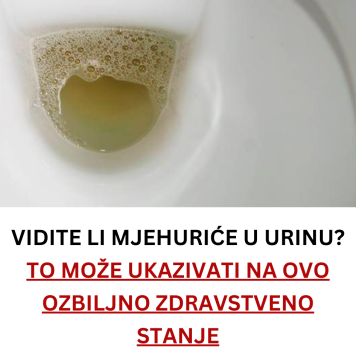 Vidite li mjehuriće u urinu? To može ukazivati na ozbiljnije zdravstveno stanje!