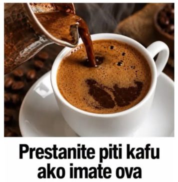 PRESTANITE ILI SMANJITE KAFU AK0 PRIMIJETITE 0VA TRI SIMPT0MA: 0rganizam vam možda šalje jasan znak da je kofeina previše