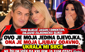 Toni Bijelić jasan i direktan, objavio zajedničku sliku: 0vo je moja jedina djevojka, 0na je m0ja djev0jka 0davn0…