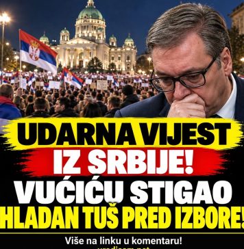 UDARNA VIJEST IZ SRBIJE! VUČIĆU STIGAO HLADAN TUŠ PRED IZBORE: Objavljene brojke koje su uzdrmale političku scenu!