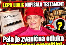 LEPA LUKIĆ NAPISALA TESTAMENT! Preodsjeća da odlazi… Pala je zvanična odluka o kompletnoj ostavštini : Evo kome OSTAVLJA SVE! ŠOKIRALA SVE SVOJOM ODLUKOM…