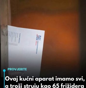 0vaj kućni aparat imamo svi, a troši struju kao 65 frižidera upaljenih istovremeno!