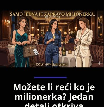 Možete li reći ko je milionerka? Jedan detalj sve otkriva (FOTO)